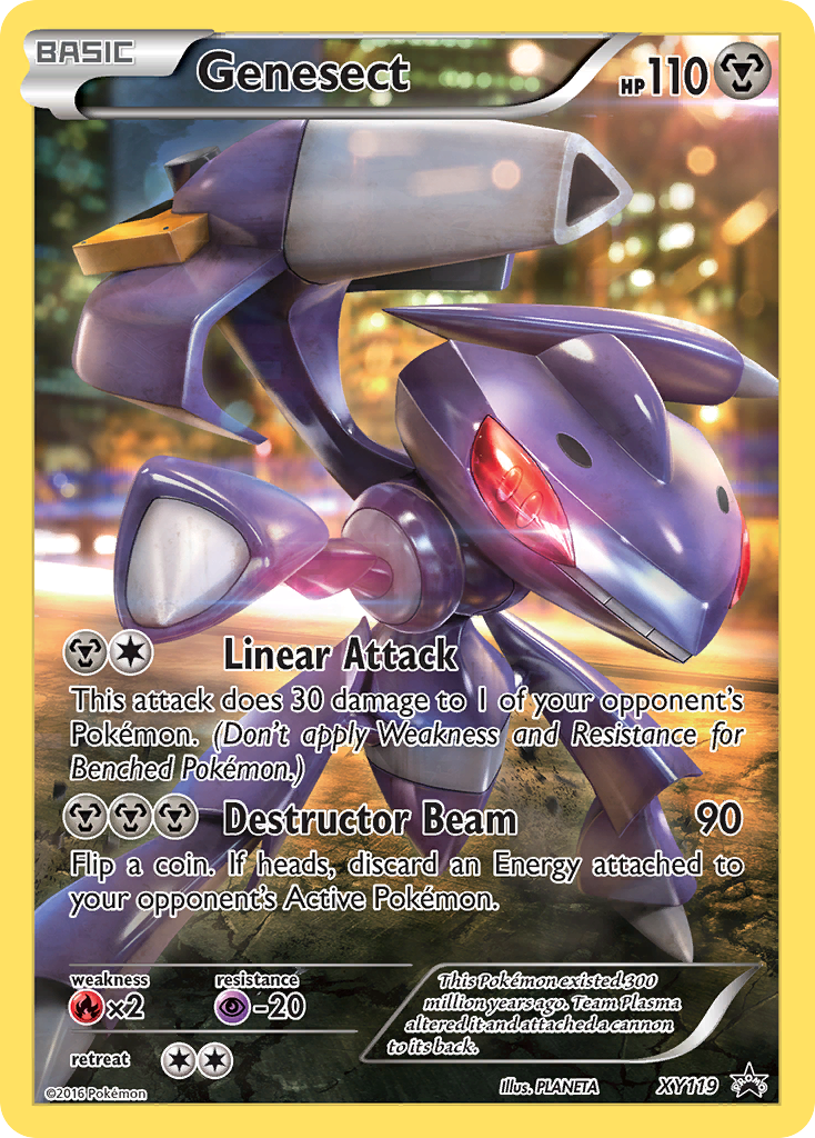 Genesect – XY Black Star Promos