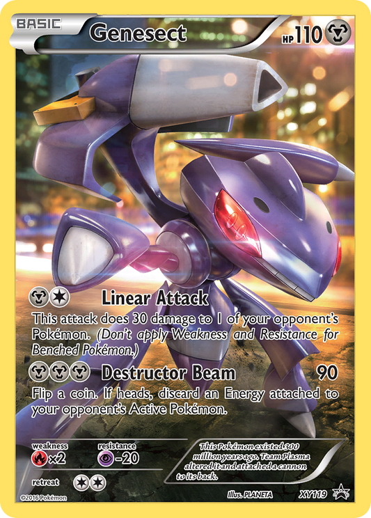 Genesect – XY Black Star Promos