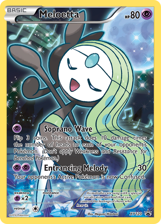Meloetta – XY Black Star Promos