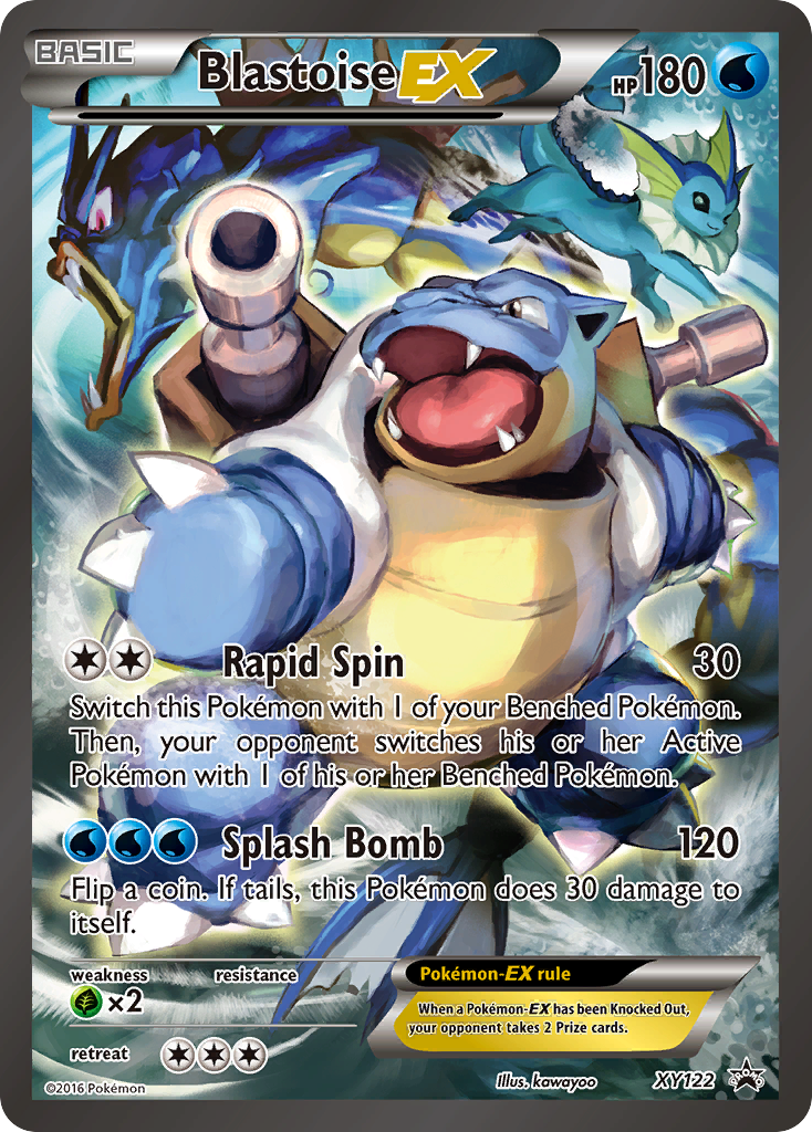 Blastoise-EX – XY Black Star Promos
