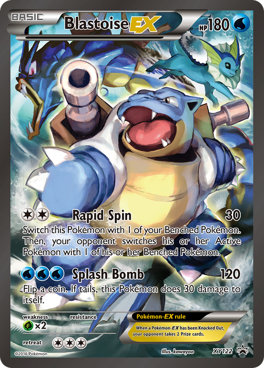 Blastoise-EX – XY Black Star Promos