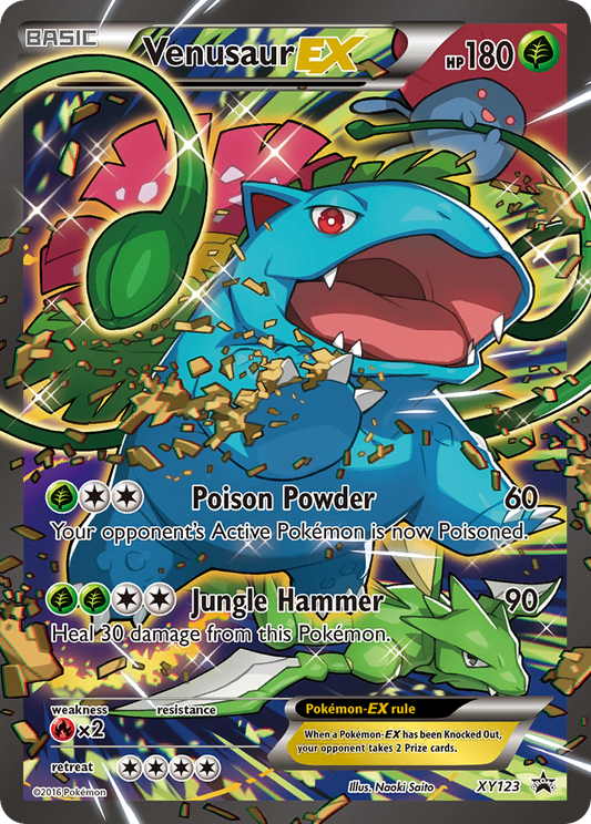 Venusaur-EX – XY Black Star Promos