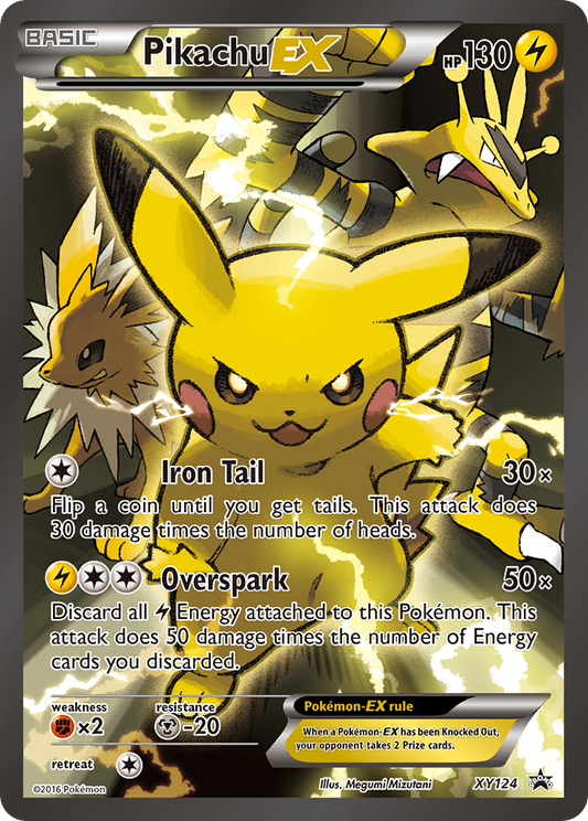 Pikachu-EX – XY Black Star Promos