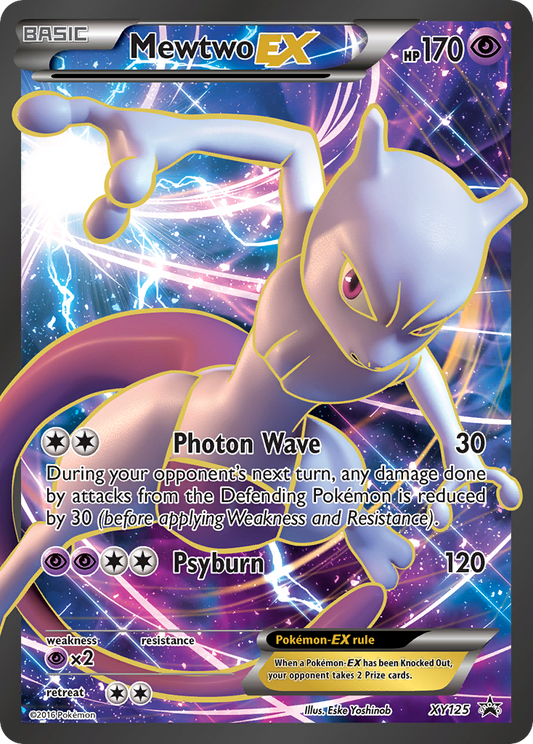 Mewtwo-EX – XY Black Star Promos