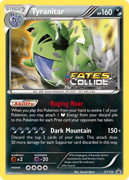 Tyranitar – XY Black Star Promos