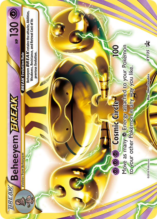 Beheeyem BREAK – XY Black Star Promos