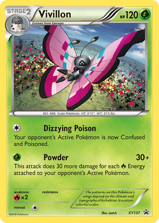 Vivillon – XY Black Star Promos