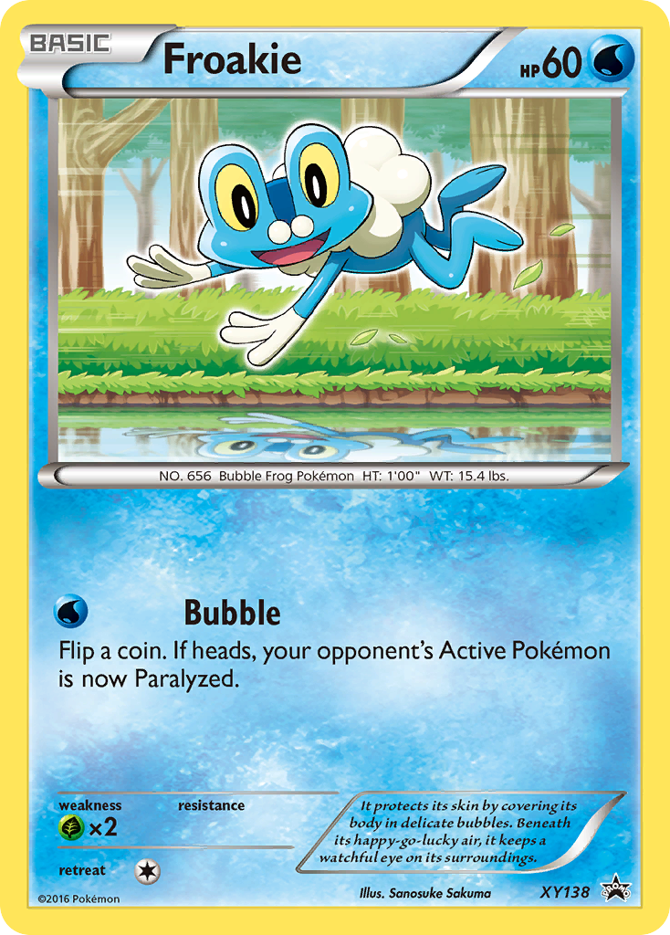 Froakie – XY Black Star Promos