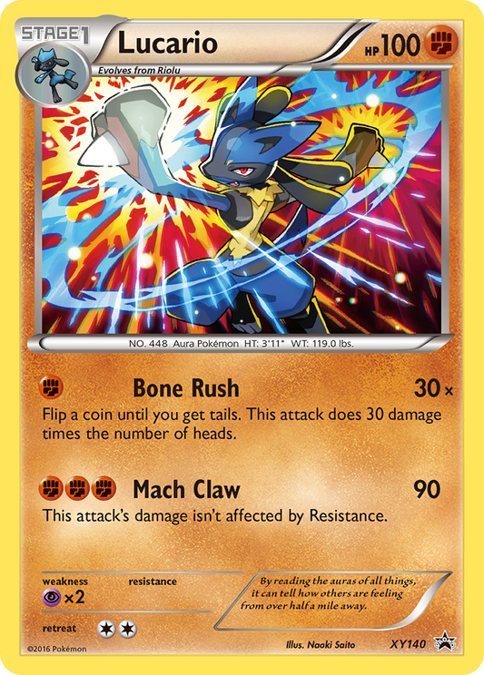 Lucario – XY Black Star Promos