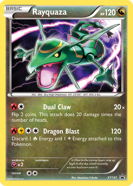 Rayquaza – XY Black Star Promos