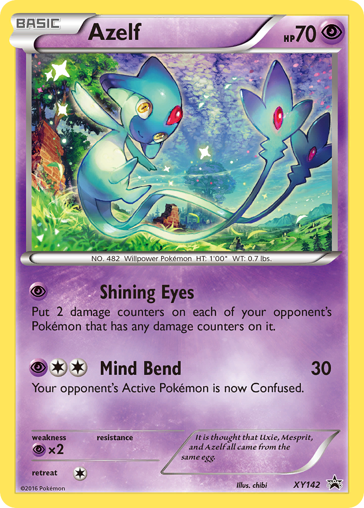 Azelf – XY Black Star Promos
