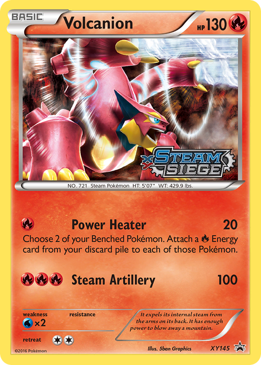 Volcanion – XY Black Star Promos