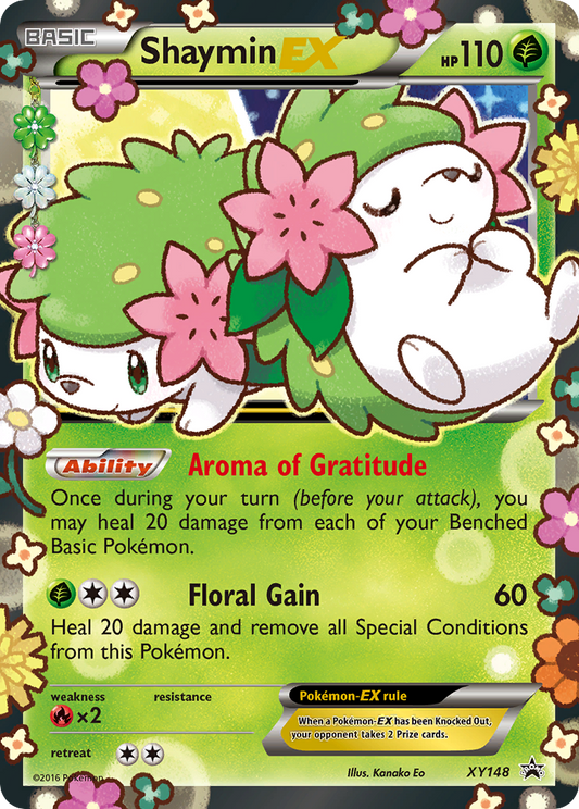 Shaymin-EX – XY Black Star Promos