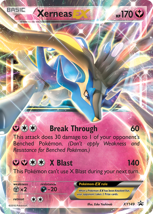 Xerneas-EX – XY Black Star Promos