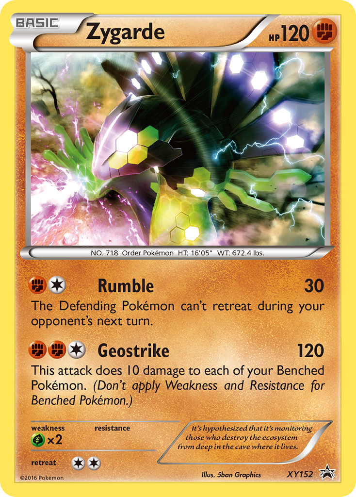 Zygarde – XY Black Star Promos
