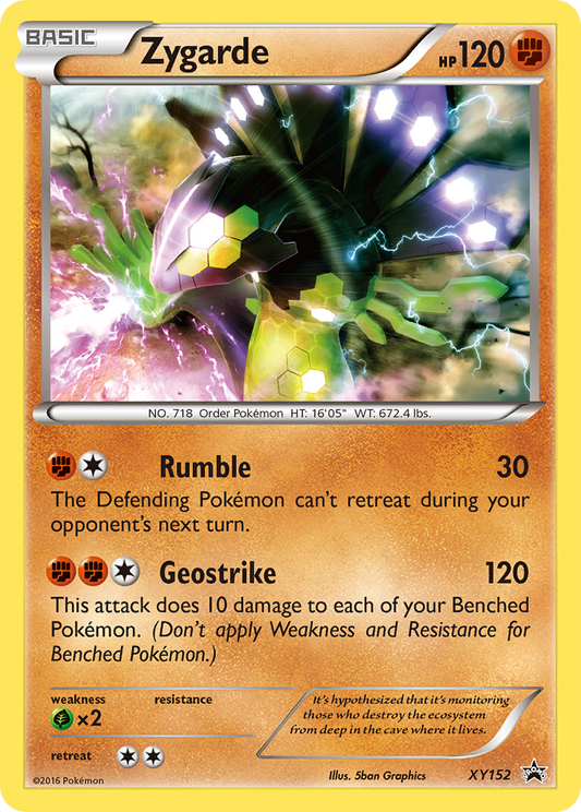 Zygarde – XY Black Star Promos
