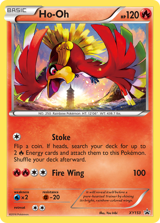 Ho-Oh – XY Black Star Promos