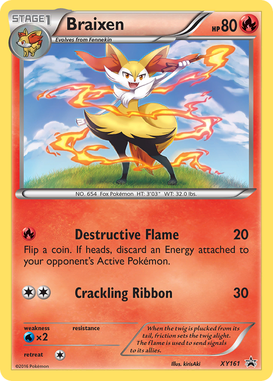 Braixen – XY Black Star Promos