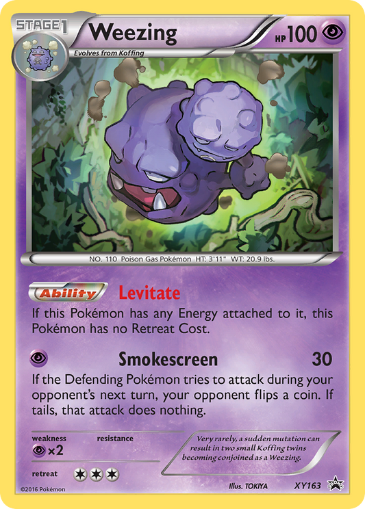 Weezing – XY Black Star Promos