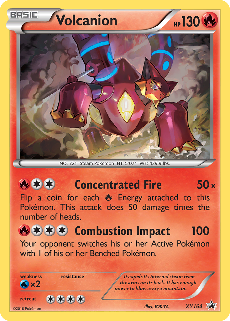 Volcanion – XY Black Star Promos
