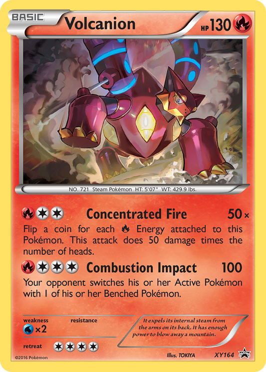 Volcanion – XY Black Star Promos