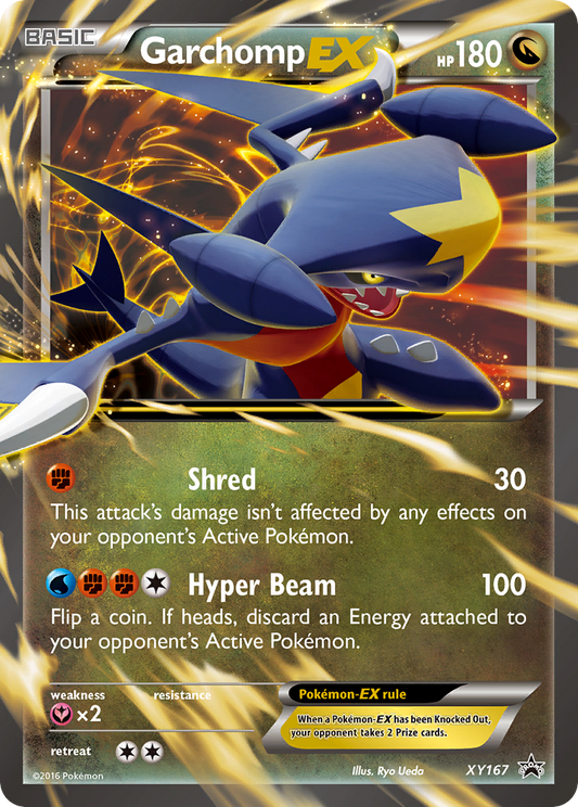 Garchomp-EX – XY Black Star Promos