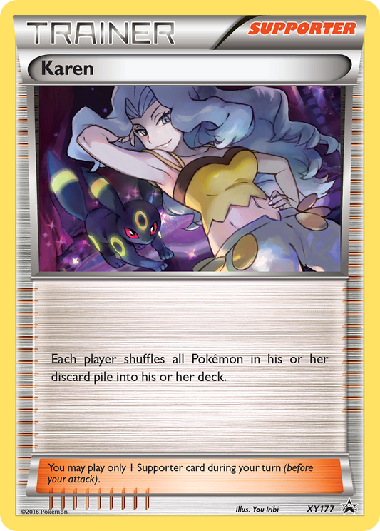 Karen – XY Black Star Promos