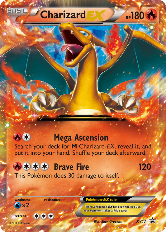 Charizard-EX – XY Black Star Promos