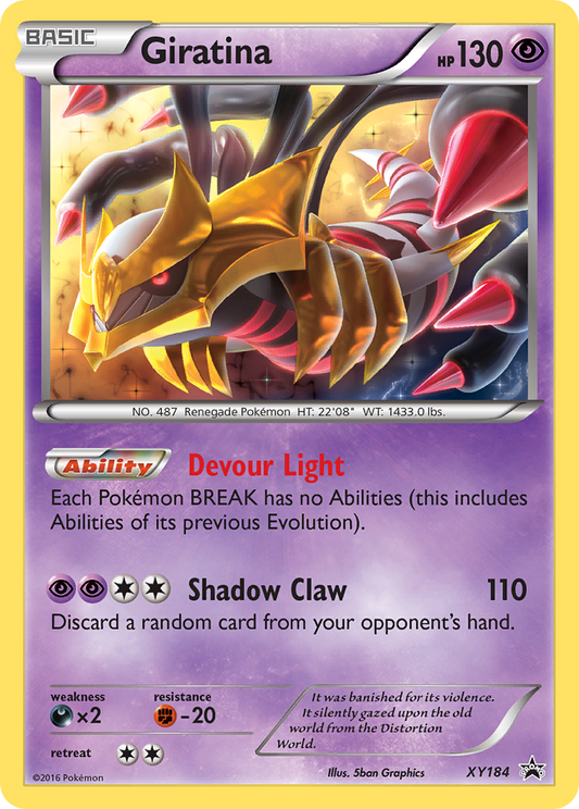 Giratina – XY Black Star Promos