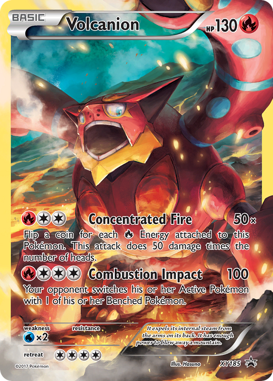 Volcanion – XY Black Star Promos