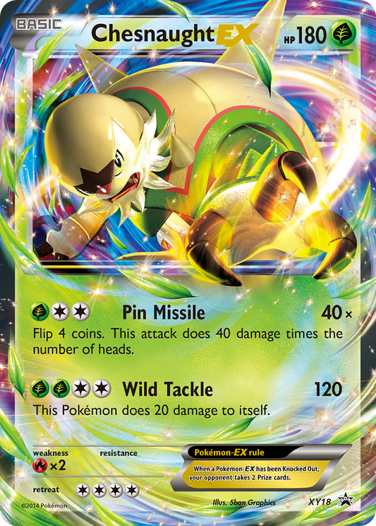 Chesnaught-EX – XY Black Star Promos