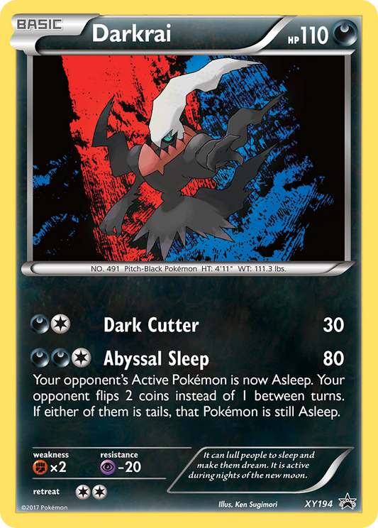 Darkrai – XY Black Star Promos