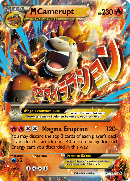 M Camerupt-EX – XY Black Star Promos