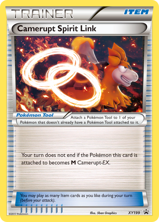 Camerupt Spirit Link – XY Black Star Promos