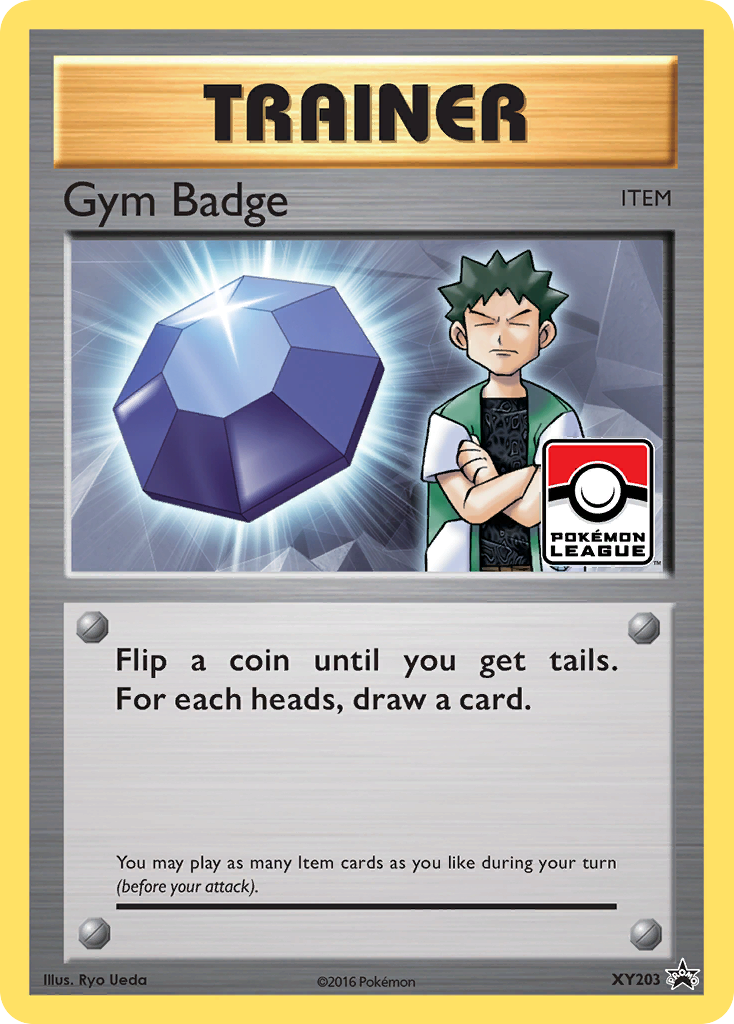 Gym Badge – XY Black Star Promos
