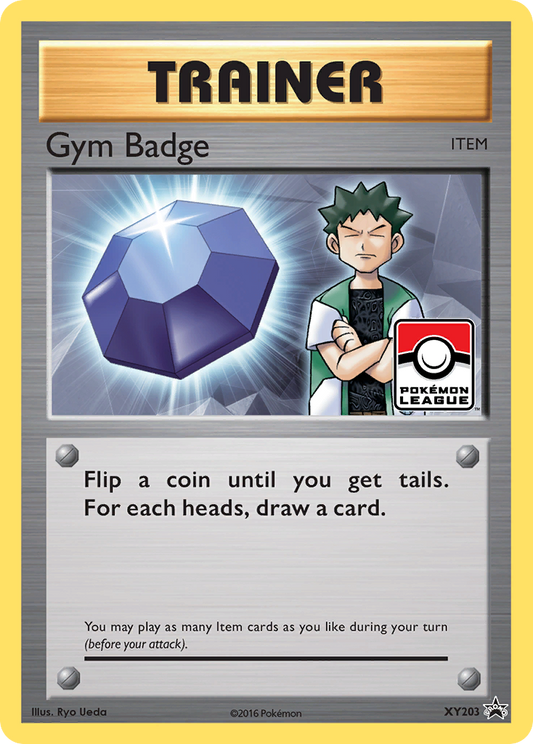 Gym Badge – XY Black Star Promos
