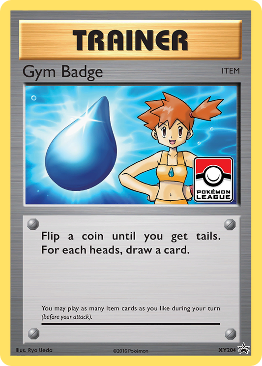 Gym Badge – XY Black Star Promos