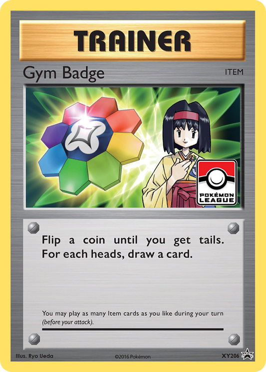 Gym Badge – XY Black Star Promos