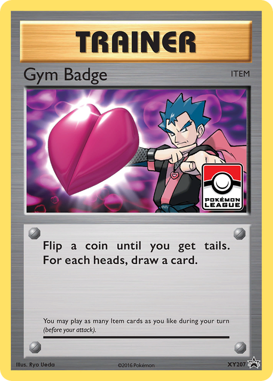Gym Badge – XY Black Star Promos