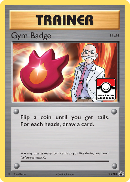 Gym Badge – XY Black Star Promos