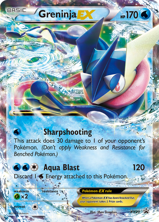 Greninja-EX – XY Black Star Promos