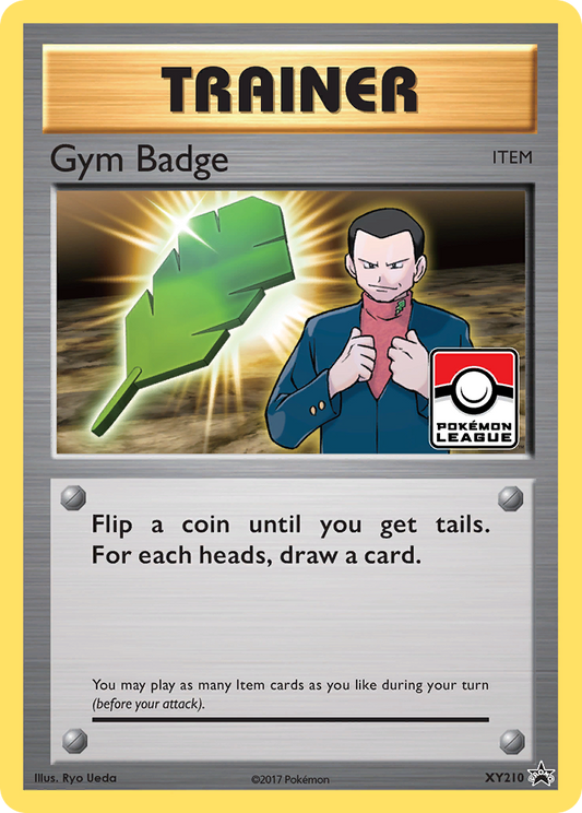 Gym Badge – XY Black Star Promos
