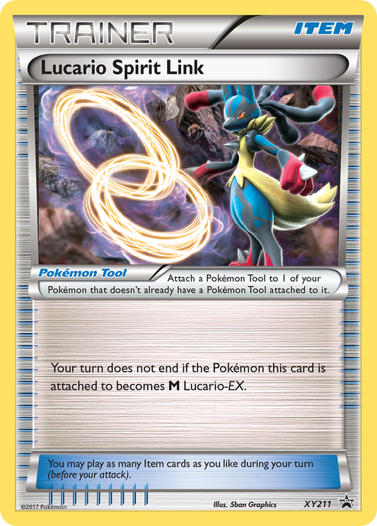 Lucario Spirit Link – XY Black Star Promos