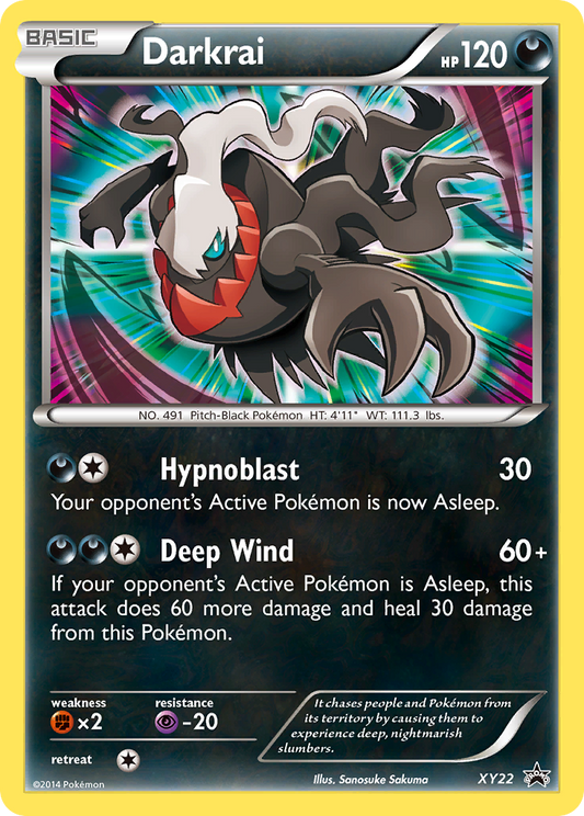 Darkrai – XY Black Star Promos