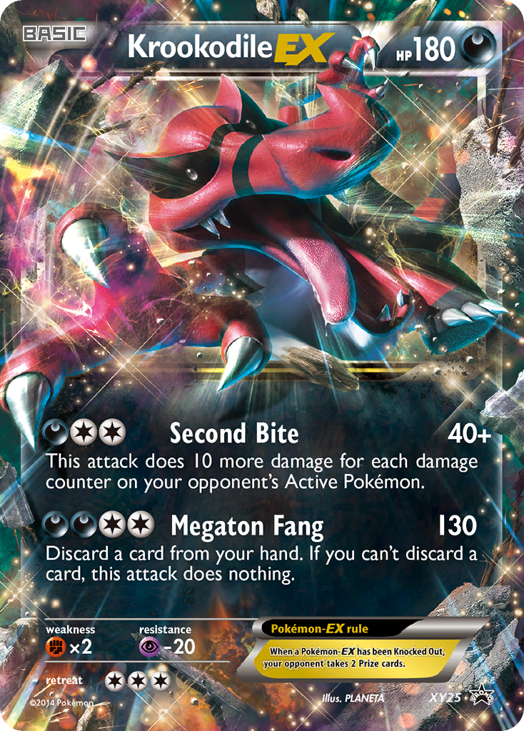 Krookodile-EX – XY Black Star Promos