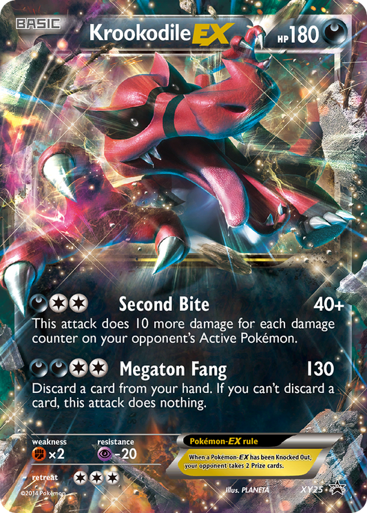 Krookodile-EX – XY Black Star Promos