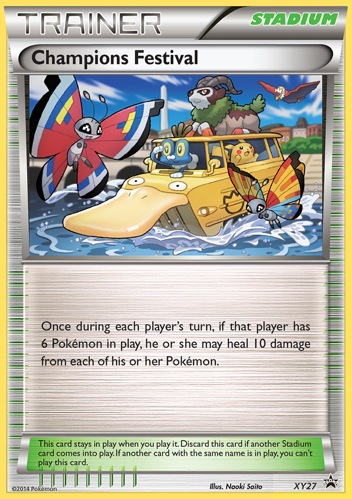 Champions Festival – XY Black Star Promos