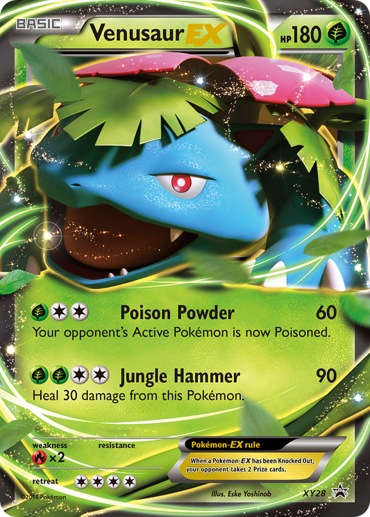 Venusaur-EX – XY Black Star Promos