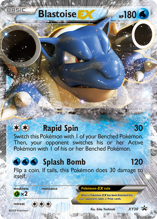 Blastoise-EX – XY Black Star Promos