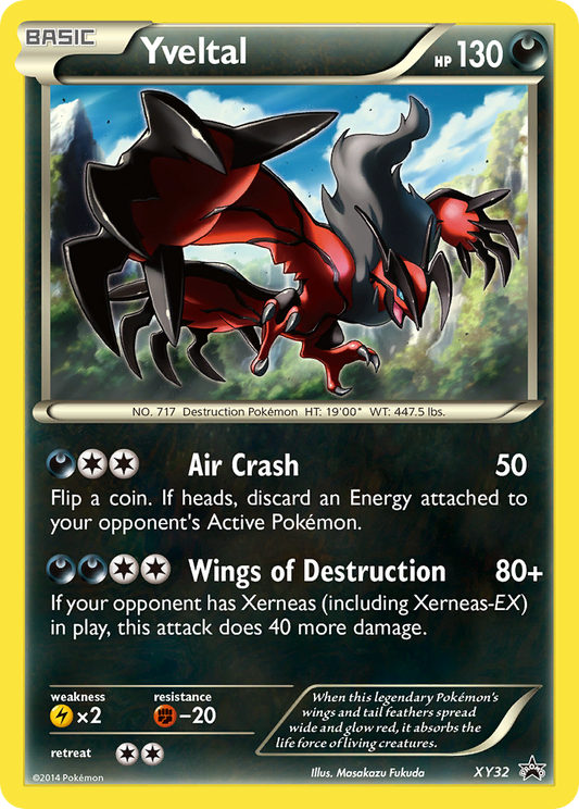 Yveltal – XY Black Star Promos